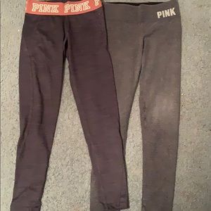 PINK fleece leggings